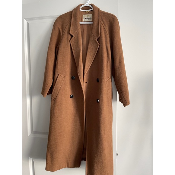 Vintage alpaca wool coat - Picture 2 of 6